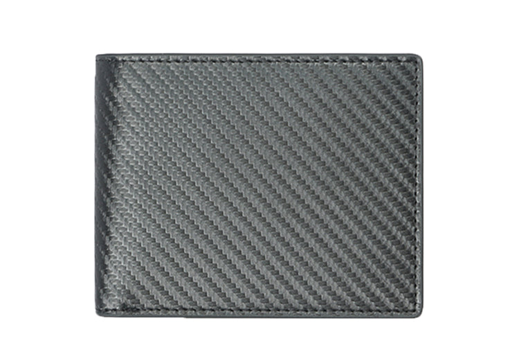 Men's Leather RFID Blocking Wallet - Black