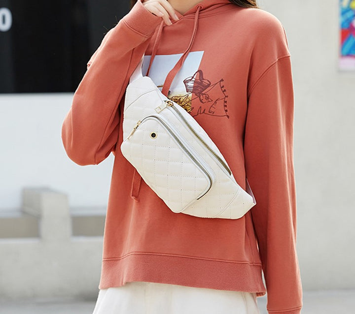 Soft Sling Bag - White