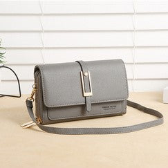 Multi-function Crossbody Phone Bag - Grey