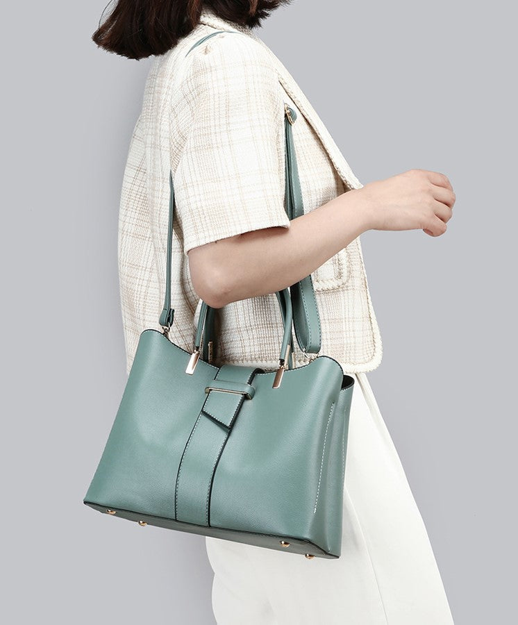 Two Piece Tote Bag - Alice Blue