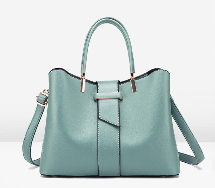 Two Piece Tote Bag - Alice Blue