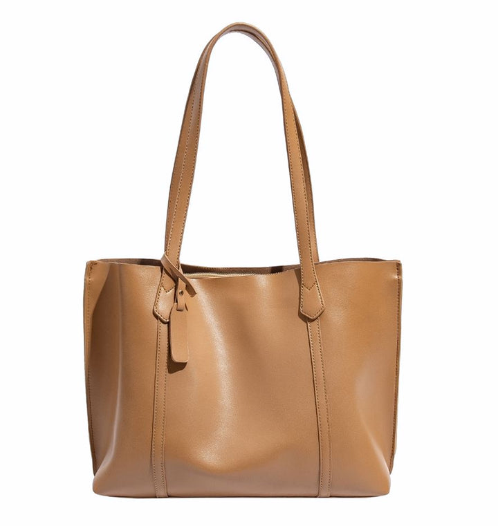 Snug Soft Tote Bag - Camel Brown